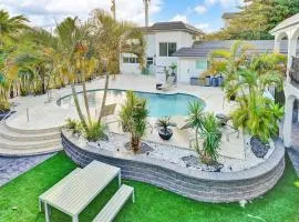 Prime Beachside Stay with Pool and Parking