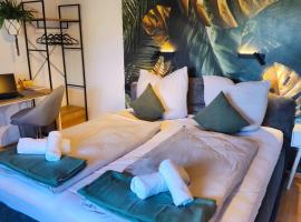 Ferienwohnung Burgperle Burghausen nahe weltlängster Burg zentral 24h Check in, viešbutis mieste Burghauzenas