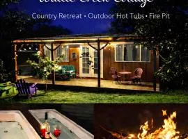 Wattle Creek Cottage - Country Cottage Retreat with Hot Tubs and Fire Pit