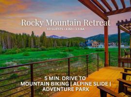 Rocky Mountain Retreat: Winter Park şehrinde bir otel