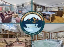 Lakeview Escape with Hot Tub, lake, & Ski