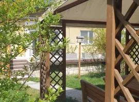 Fully equipped SIX BEDROOM HOUSE 15 kilometers from LAKE BLED - with a terrace, garden, playground, and parking
