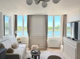 Luxueux appartement 4 pers - Vue Saône - Centre Mâcon