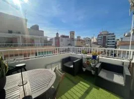 Cozy penthouse city center