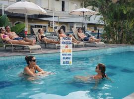 Guarujá में, होटल Hotel Pousada Iracemar - Piscina Aquecida