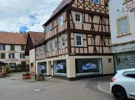 bird's nest Ferienhaus Fachwerk Altstadt Weinstraße bis 10 Personen