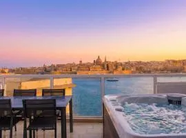 Valletta Bastion View Apartments & Penthouse With Heated Jacuzzi