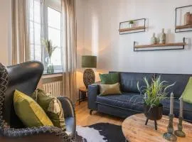 LiteLiving Krefeld Zentrum - 115qm Business-Apartment nahe Messe Düsseldorf mit 2 Schlafzimmern & Arbeitsplätzen