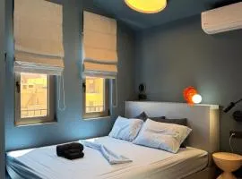 Blue cozy apartment in city center