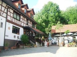 Landgasthof & Pension Zur Schönen Aussicht Weiher, hotel en Mörlenbach