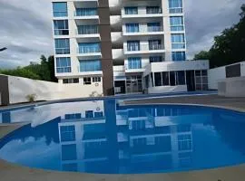 Moderno Apartaestudio Ricaurte Piscina-Aire-Wifi