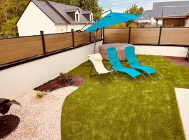 Maison moderne 3 chambres SPA-jacuzzi mai-septembre, hotel sa Cerelles