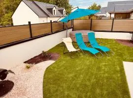 Maison moderne 3 chambres SPA-jacuzzi mai-septembre