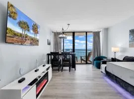 Beachfront Condo with Private Balcony at Meridian Plaza