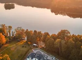 Królowa Kaczek - własna plaża, pomost, sauna z widokiem na wodę i sala warsztatowa