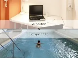 Workation Studio im Schwarzwald - ruhig mit Balkon & Pool