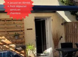 15min de la Cité de Carcassonne dans petit village, chambre au calme, petit-déjeuner et jacuzzi en supplément