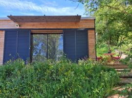 La mésange bleue, maison bois écologique, Eco-friendly wooden house, Hotel in Plaisians