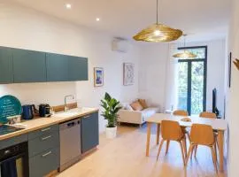 Les Suites du Parc - Elégance et lumière face au Parc Simone Veil appartement 2 chambres à 2 minutes des halles