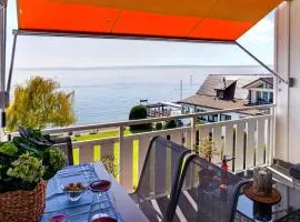 Ferienwohnung SeenSucht - direkt am Bodensee in Hagnau mit uneingeschränktem Seeblick, Balkon & Seezugang