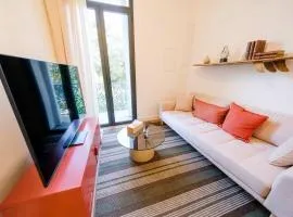 Les Suites du Parc - Appartement lumineux de 2 chambres avec une vue imprenable sur le parc Simone Veil à 2 minutes des halles