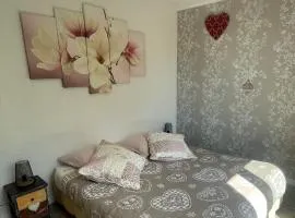 chambre et salle de bain indépendantes à 200m de la plage de Fabrégas