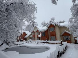 Hotel y Cabañas Borde Andino, hotel Las Trancasban