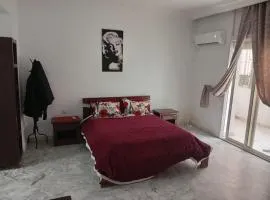 Grand studio calme, face Goethe-Institut Tunis