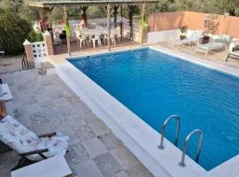 beautiful guest room with swimming pool