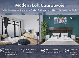 Modern Loft Courbevoie Quick Access to La Défense