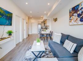 Stylish Open Concept Condo with Gym, hotel em Kitchener