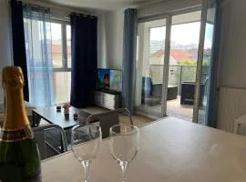 Terrasse plein ciel, Parking privé, Métro ligne 13 à pied
