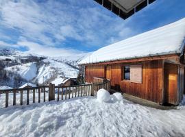 Appt Cosy Vue Montagne & Piscine - Le Darineli, hotel a Saint-Jean-d'Arves
