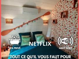 Chambre de charme avec spa proche Bassin, Hotel in Gujan-Mestras