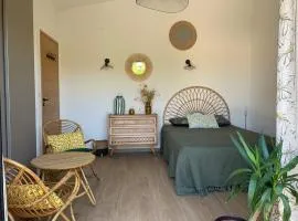Appartement calme avec jardin et proche de l'aéroport