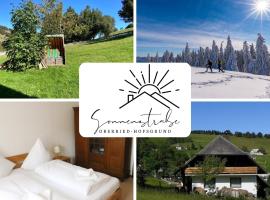 Schwarzwaldhaus Sonnenstraße, Oberried-Hofsgrund, Dreisamtal, hotel v destinaci Oberried
