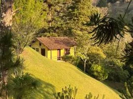 Casa de campo em meio a natureza