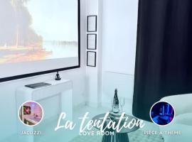 Dalikyda La Tentation Jacuzzi Cinéma élégant, hotel a Le Havre