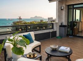 眺浪島海景民宿 Ocean Isle Inn 頭城海景住宿, ξενοδοχείο σε Toucheng