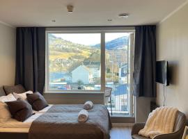 Luxury Balcony River View apt - Heart of Voss, Hotel in Vossevangen