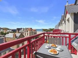 Séjour pour 6 face à la grande plage de Pléneuf