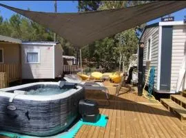 Mobile home entre lac et océan à Lacanau