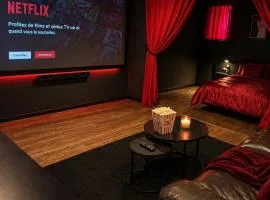 Cinéma privé Netflix appartement cosy proche de Béziers