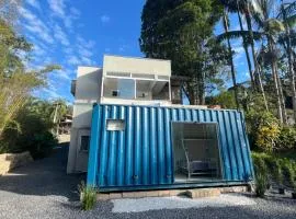 Flat Container 3 Km do Centro de Brusque para até 4 pessoas