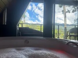 Pousada Paraíso das Araucárias Monte Verde Vista das montanhas