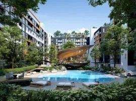 BKK Oasis Stylish Cozy Condo near MRT 200m