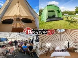 Silverstone Glamping and Pre-Pitched Camping with intentsGP
