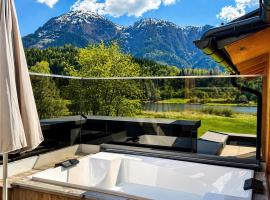 Das Goldjuwel - Luxury Apartments with private Spa, Hotel in Goldegg im Pongau