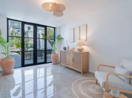 Pollença में, होटल Stadthaus mit Garten und Dachterrasse
