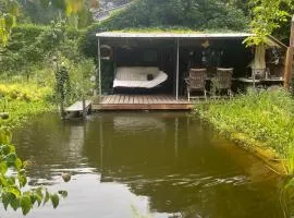 Oase mit Schwimmteich und Sauna